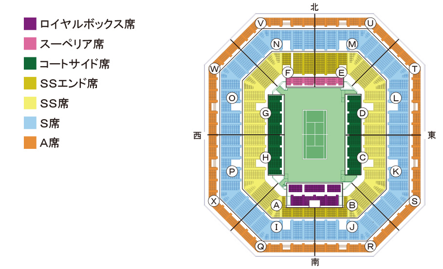 東レ座席表